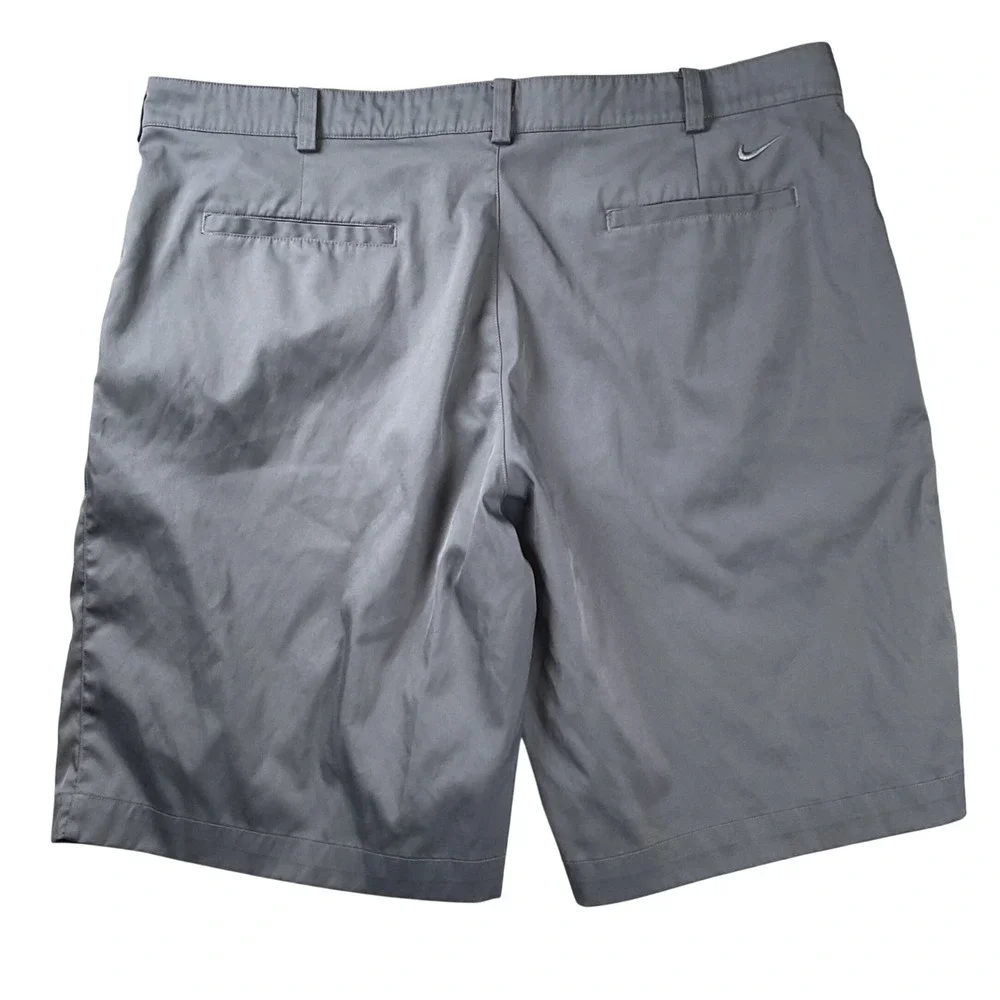 Nike Golf Shorts Mens 40 Gray Excellent Dri-FIT Tour Performance‎ Flat Front